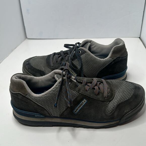 MERRELL SOLO PERFORMANCE WEAR SNEAKER US-13 UK -12.5 EUR -48 Grey Black  MENS - Picture 4 of 12